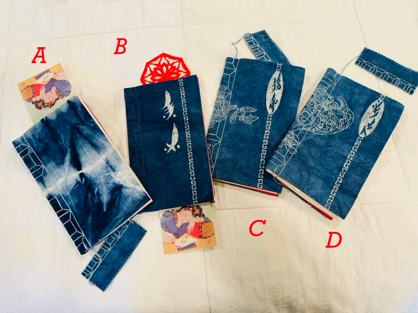 BA-07b: Handmade Nüshu Journal – Three Dynasties Book