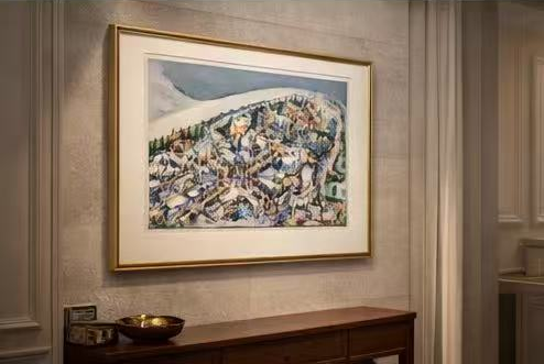 AP-16: Where Empires Sleep – Limited Edition Signed Art Print by Kurt Xu | 12x16 Architectural Cityscape Wall Art | Fine Art Illustration | Collector Artwork