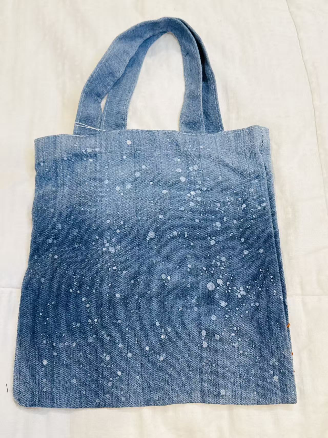 BA-10: Handmade Indigo & Embroidery Bag
