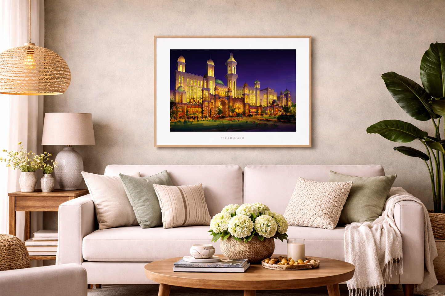 AP-02: Dreams Beneath the Domes – Architectural Art Print (Limited Edition)