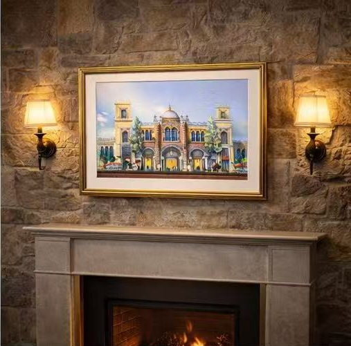 AP-12: An Evening Beneath the Arches – 12x16 Limited Edition Signed Art Print by Kurt Xu | Architectural Cityscape Wall Art