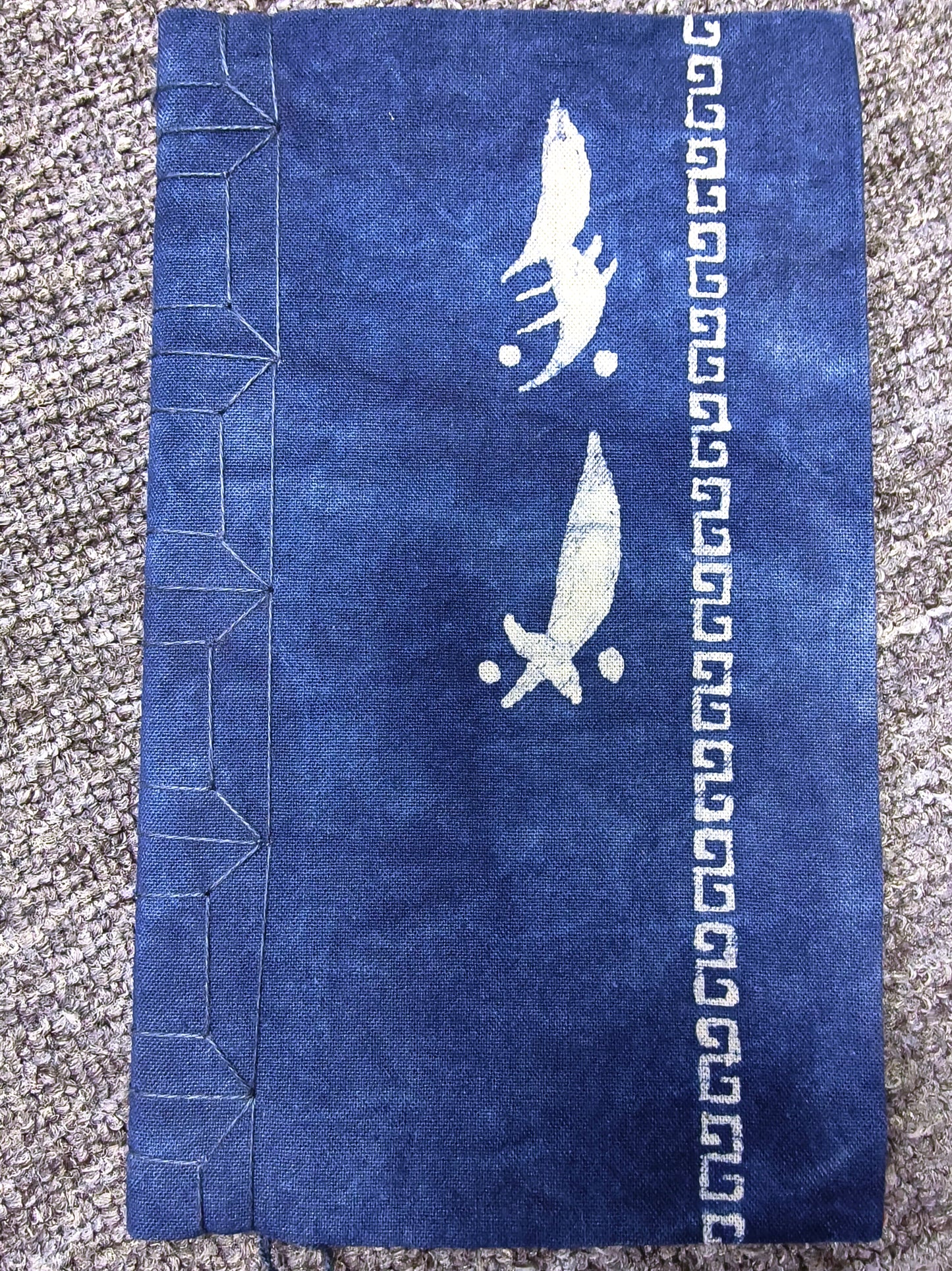 BA-07C: Handmade Nüshu Journal –"Laicai"(BringingWealth) Three Dynasties Book