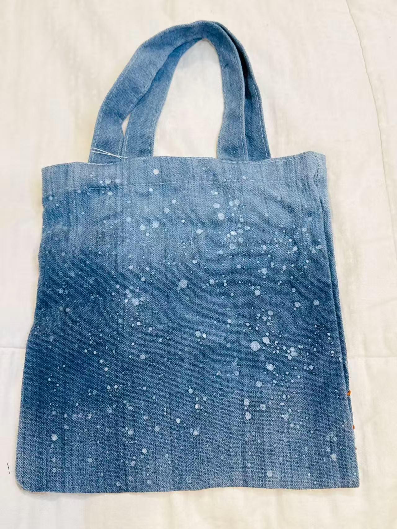 Handmade Indigo Batik Bag | Cotton Shoulder Bag Collection | Tie-Dye Tote Bag | Artisan Everyday Bag | Gift for Her