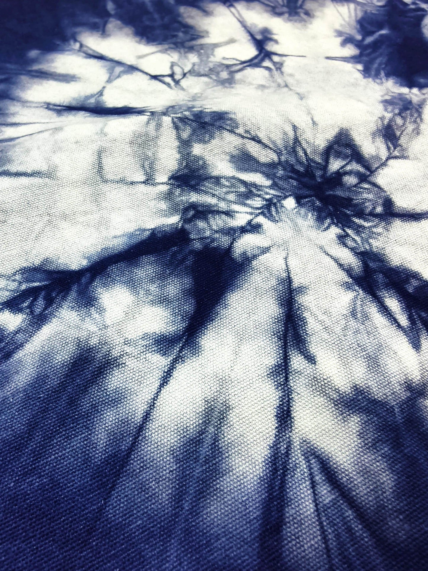 Handmade Indigo Batik Pillow Cover | Forest Throw Pillow Cover | Cotton Cushion Cover | Nature Home Decor | Gift for Home
