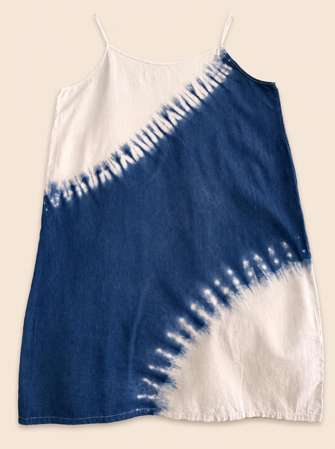 Women's Summer Dress | Tie-Dye Spaghetti Strap Dress | Casual Beach Dress | Lightweight Vacation Dress | Gift for Her