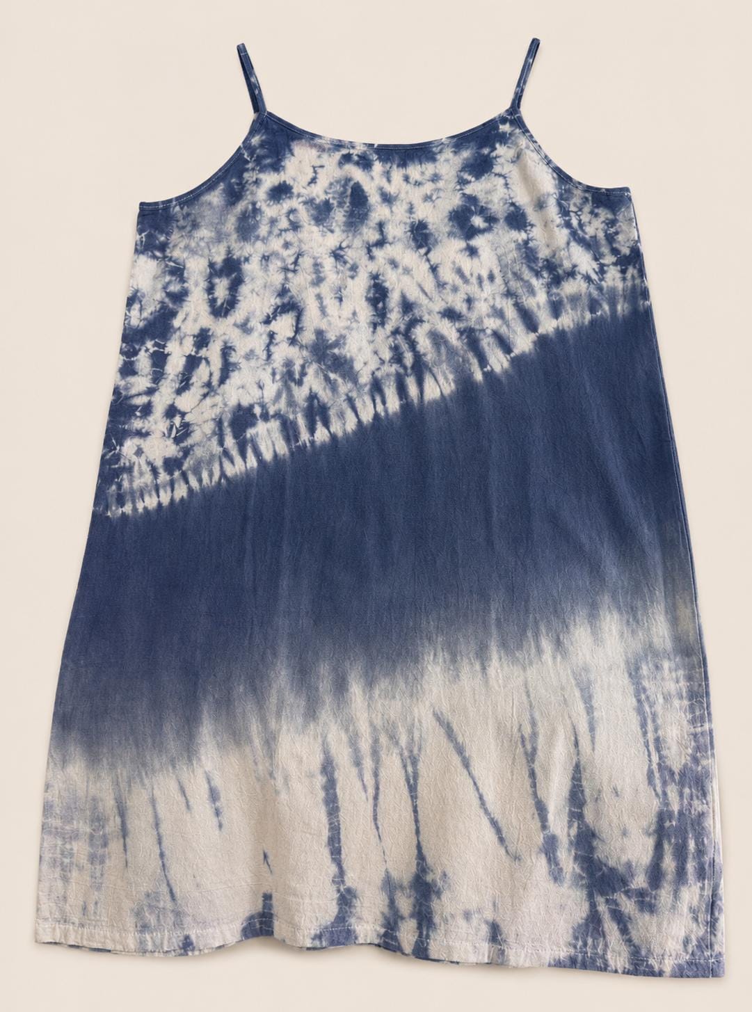 Women's Summer Dress | Tie-Dye Spaghetti Strap Dress | Casual Beach Dress | Lightweight Vacation Dress | Gift for Her