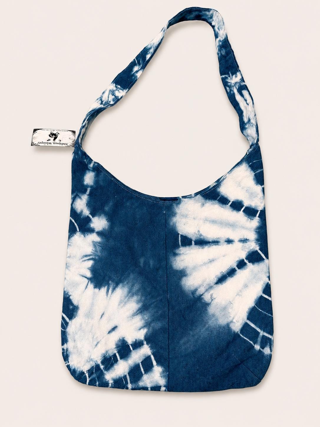Handmade Indigo Batik Bag | Cotton Shoulder Bag Collection | Tie-Dye Tote Bag | Artisan Everyday Bag | Gift for Her