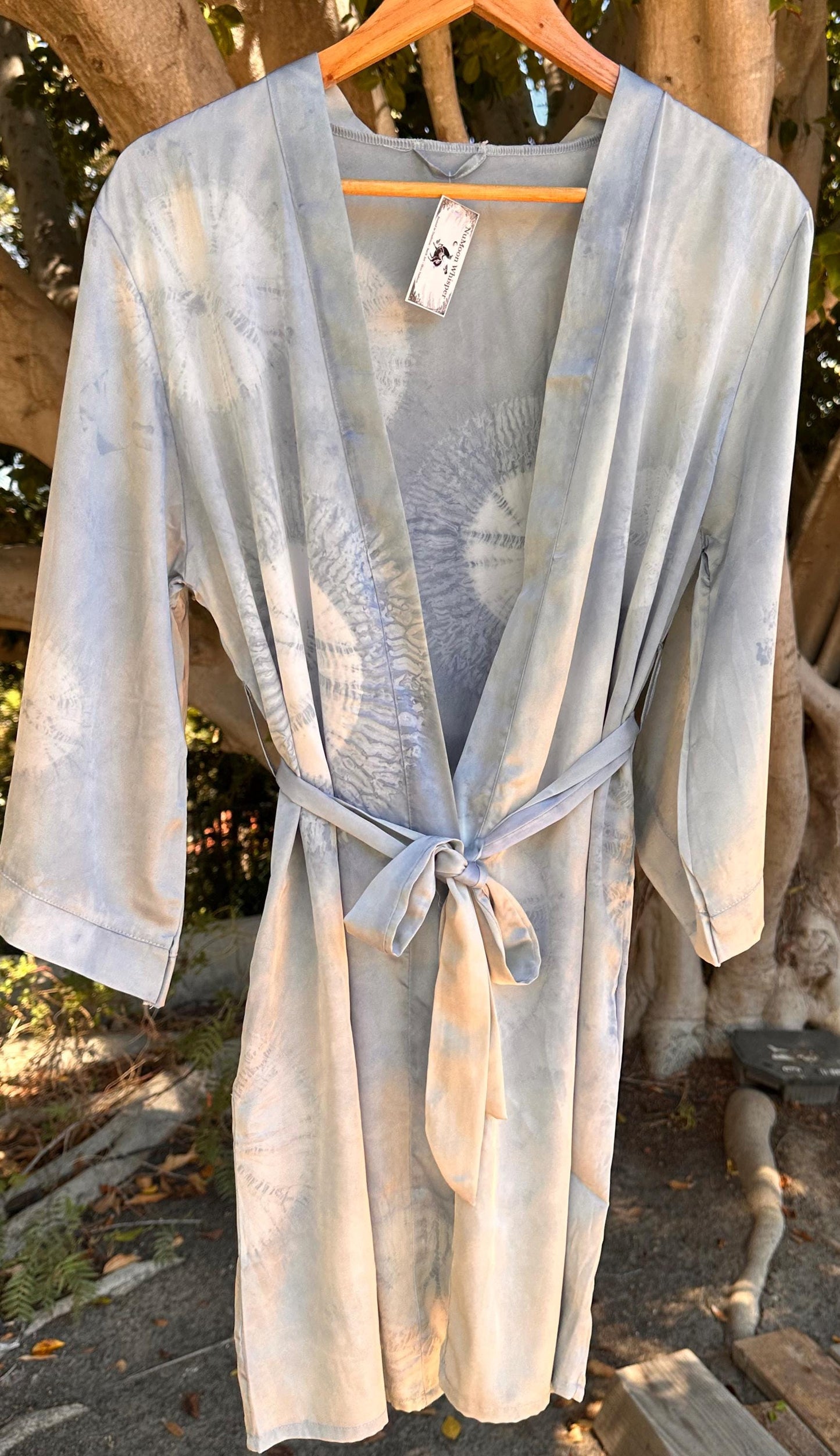 Silk Kimono Robe | Women's Lightweight Silk Robe | Bridal Robe | Resort Cover Up | Gift for Her
