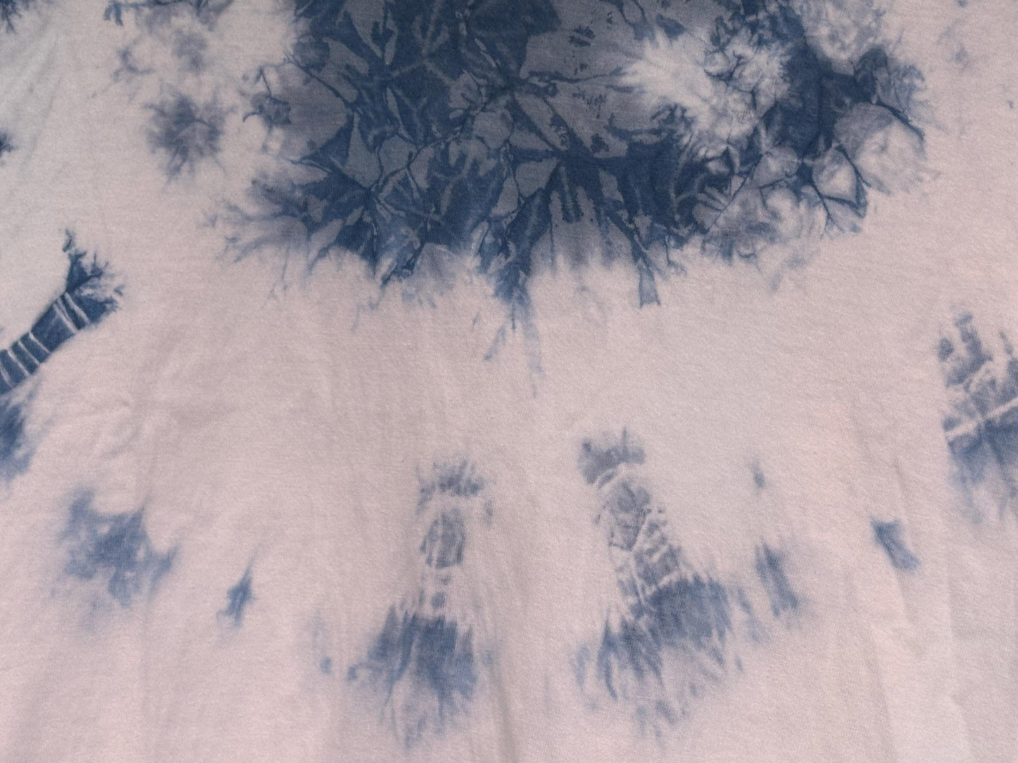Handmade Indigo Tie-Dye T-Shirt | Natural Indigo Cotton Tee | Unisex Shibori Shirt | Artisan Everyday Wear | Gift for Her & Him