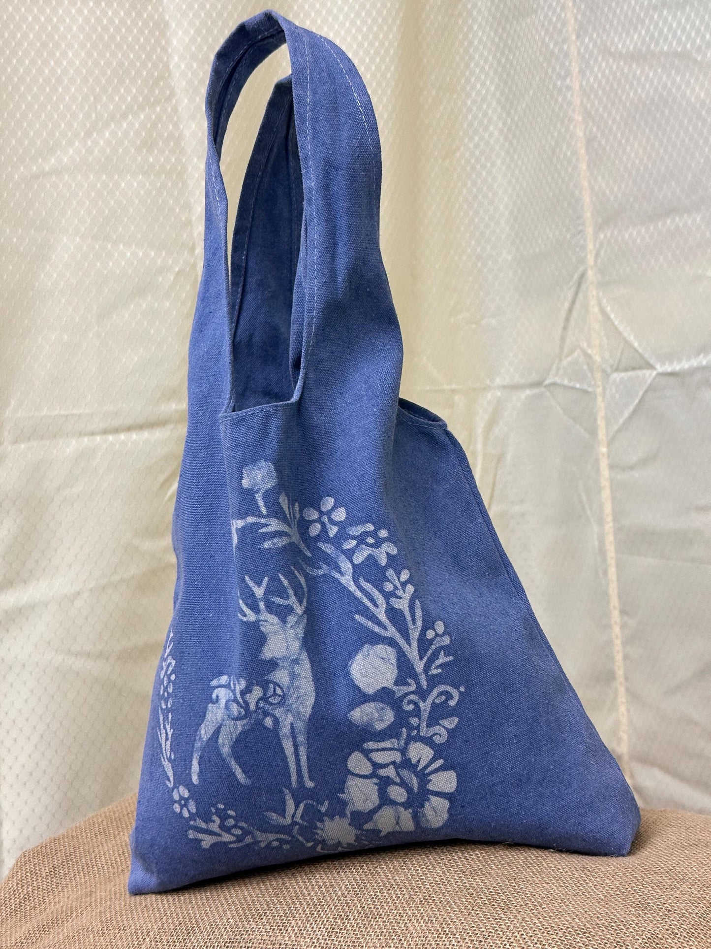 Handmade Indigo Batik Bag | Cotton Shoulder Bag Collection | Tie-Dye Tote Bag | Artisan Everyday Bag | Gift for Her