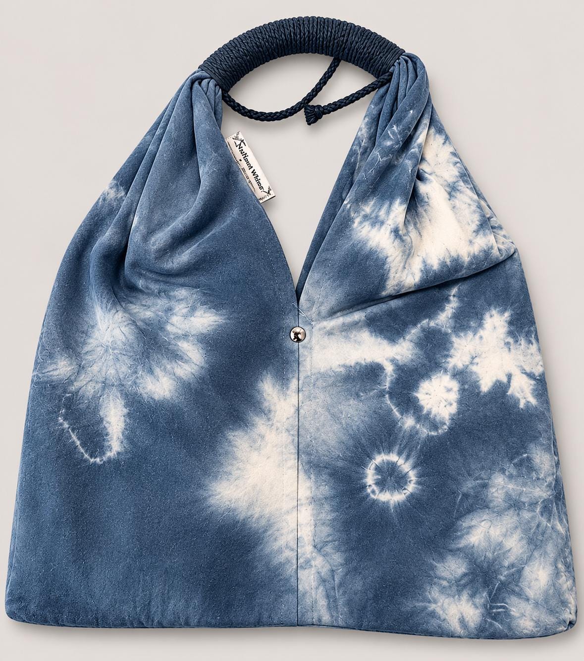 Handmade Indigo Batik Bag | Cotton Shoulder Bag Collection | Tie-Dye Tote Bag | Artisan Everyday Bag | Gift for Her
