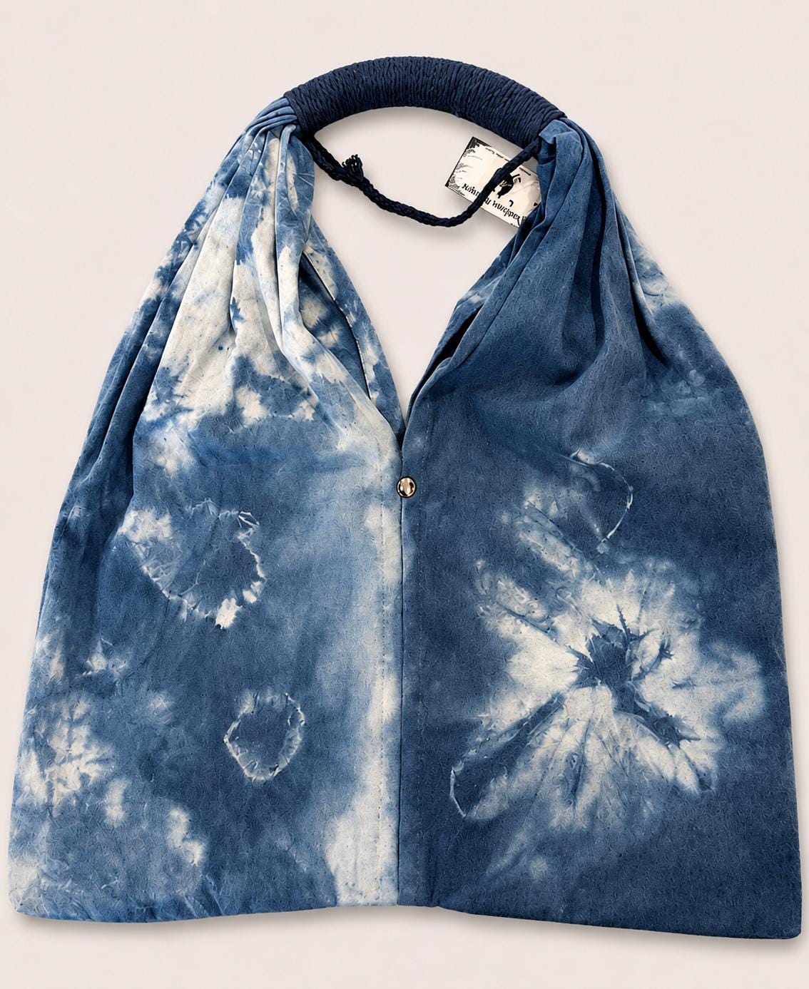 Handmade Indigo Batik Bag | Cotton Shoulder Bag Collection | Tie-Dye Tote Bag | Artisan Everyday Bag | Gift for Her
