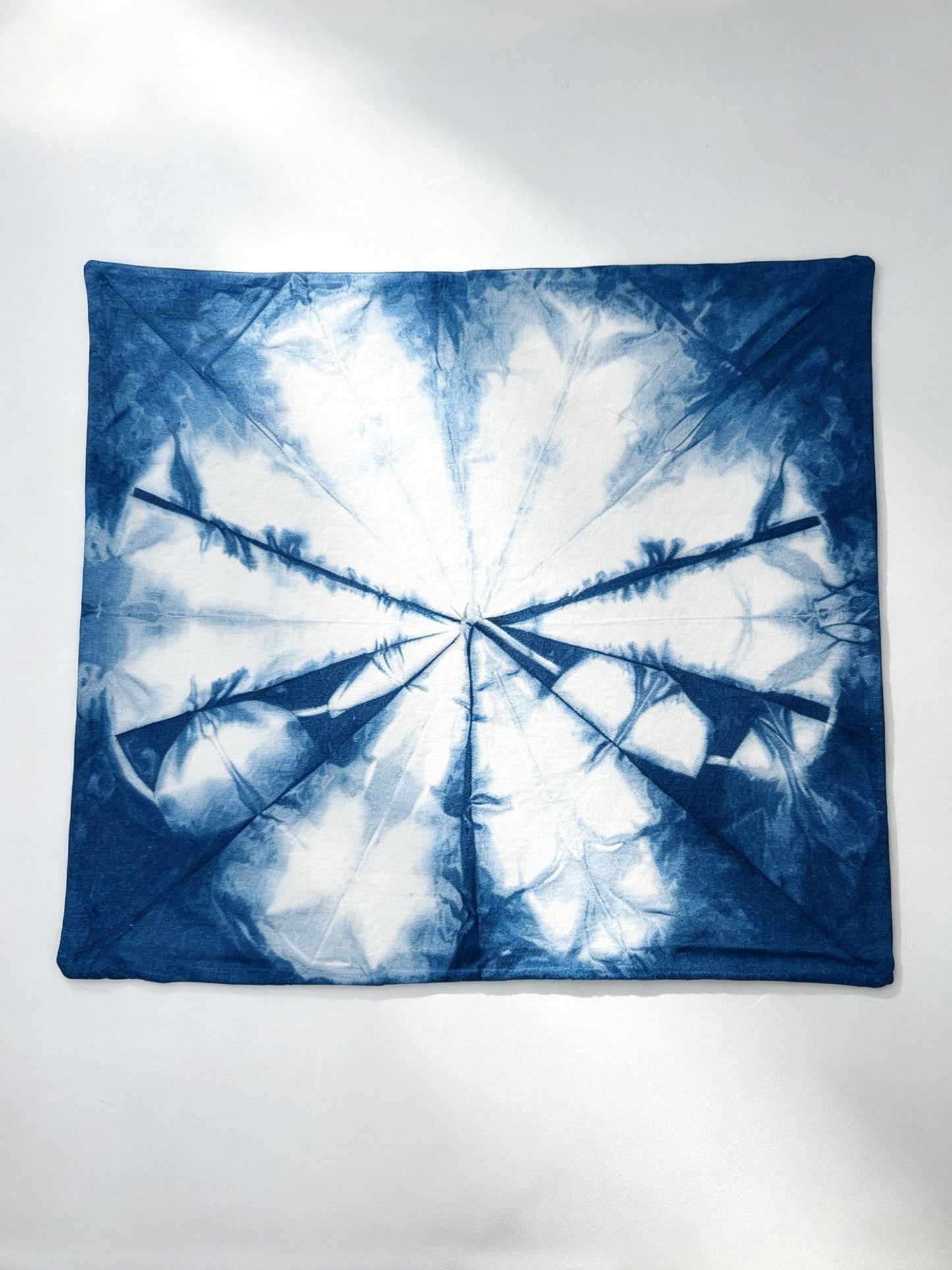 Handmade Indigo Batik Pillow Cover | Forest Throw Pillow Cover | Cotton Cushion Cover | Nature Home Decor | Gift for Home