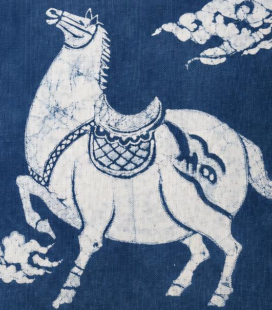 Handmade Animal Pillow Cover | Indigo Batik Throw Pillow Cover | Cotton Cushion Cover | Nursery & Kids Room Decor | Gift for Animal Lovers