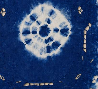 Handmade Indigo Table Runner | Cotton Tea Table Runner | Floral Batik Table Decor | Lace Table Runner | Housewarming Gift