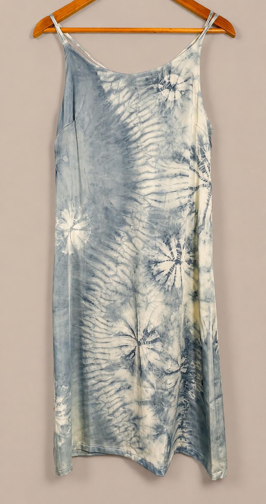 Silk Maxi Dress | Hand-Dyed Batik Silk Dress | Women's Resort Dress | Elegant Summer Dress | Gift for Her