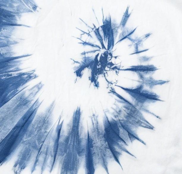 Handmade Indigo Tie-Dye T-Shirt | Natural Indigo Cotton Tee | Unisex Shibori Shirt | Artisan Everyday Wear | Gift for Her & Him